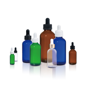 Boston Round Glass Bottles & Accessories